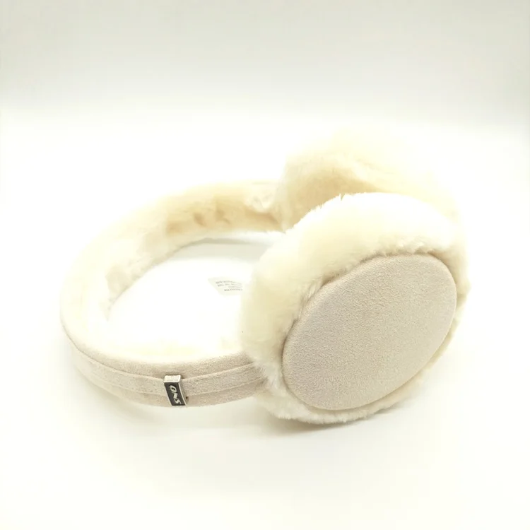 Замшевая ткань под заказ из искусственного меха накладка на уши зимние теплые плюшевые наушники