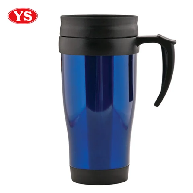 14oz eco friendly insulated auto travel tumbler with handle