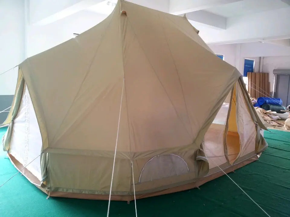 outdoor camping waterproof glamping tent safari canvas tent