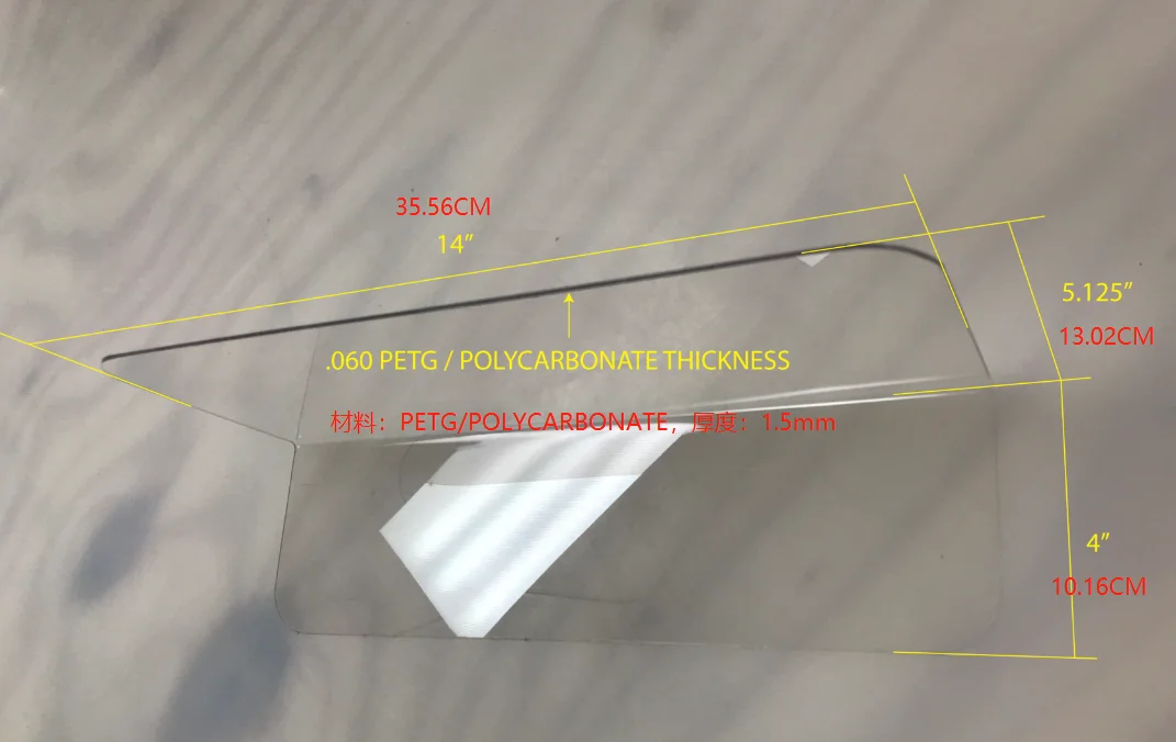 acrylic shelf divider for warehouse