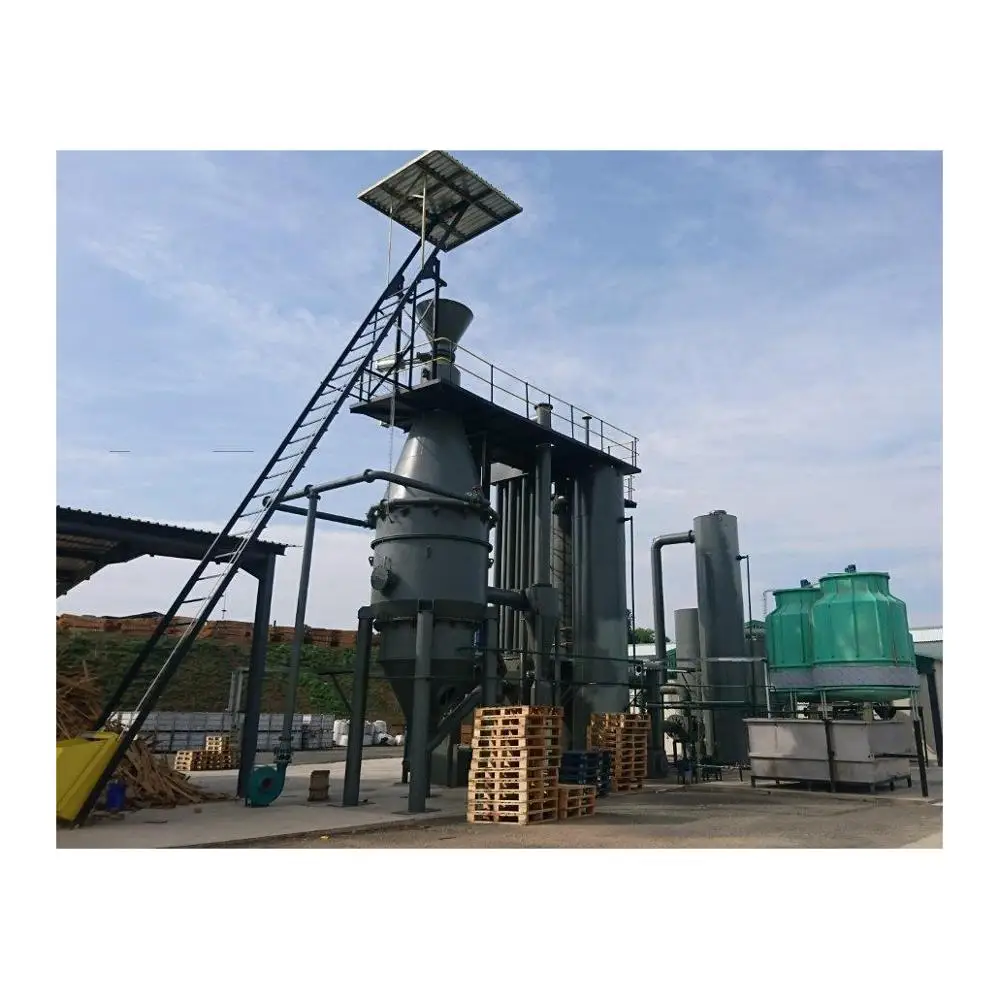 CE certified biomass circulating fluidized bed gasifier for power generation