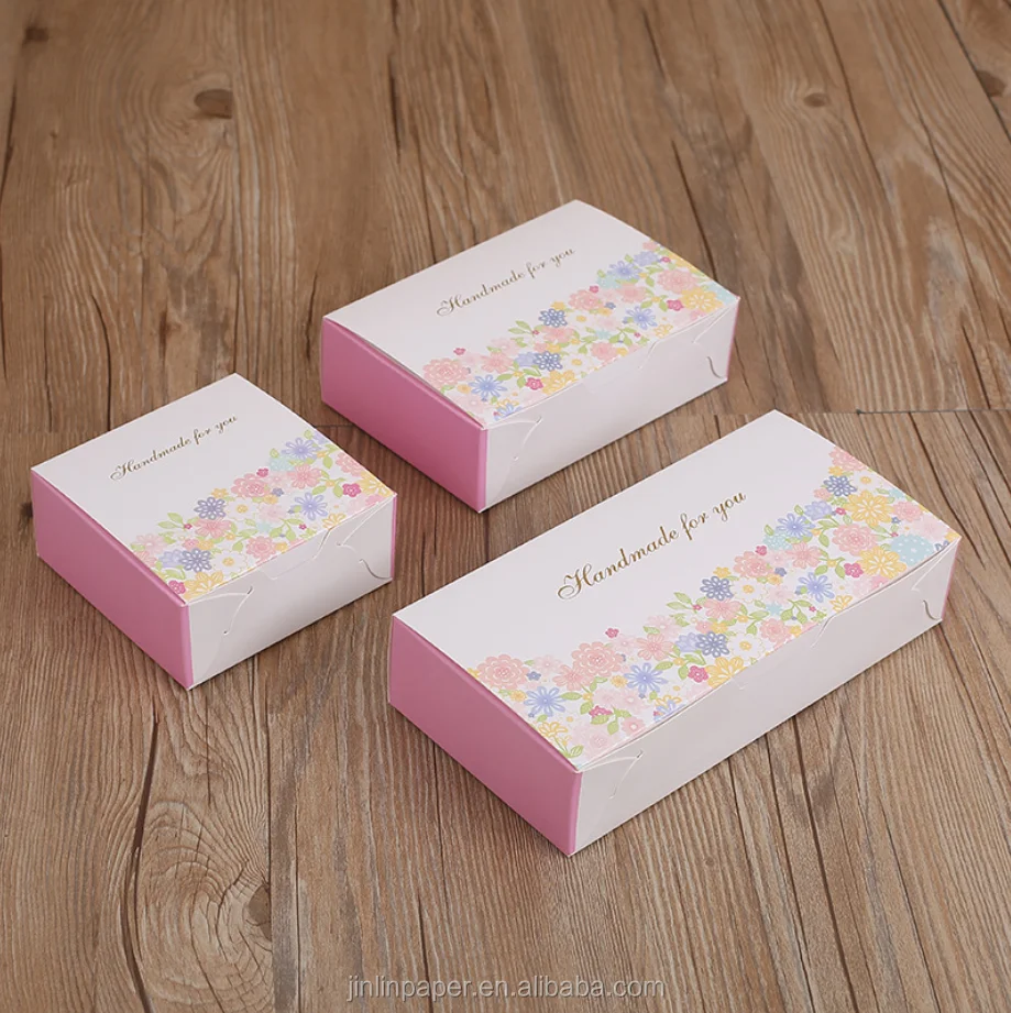 Biodegradable Cake Box Custom Printed 4/6/8 Paper Cupcake Box