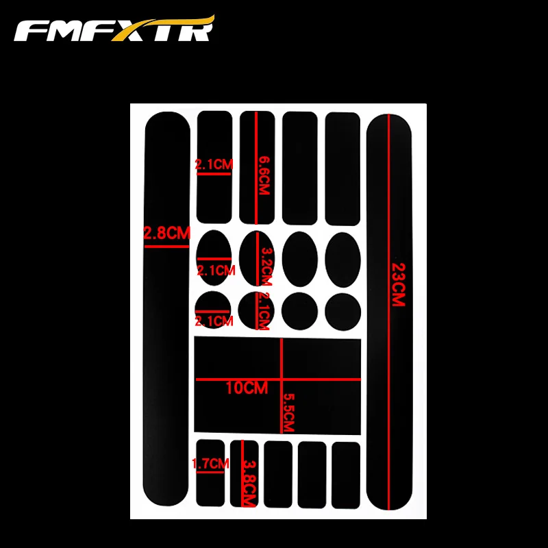 New Mountain Bike Bicycle Frame Chain Stay Protector Guard Protection Cycling Accessories Bicycle Frame Surface Protective Film