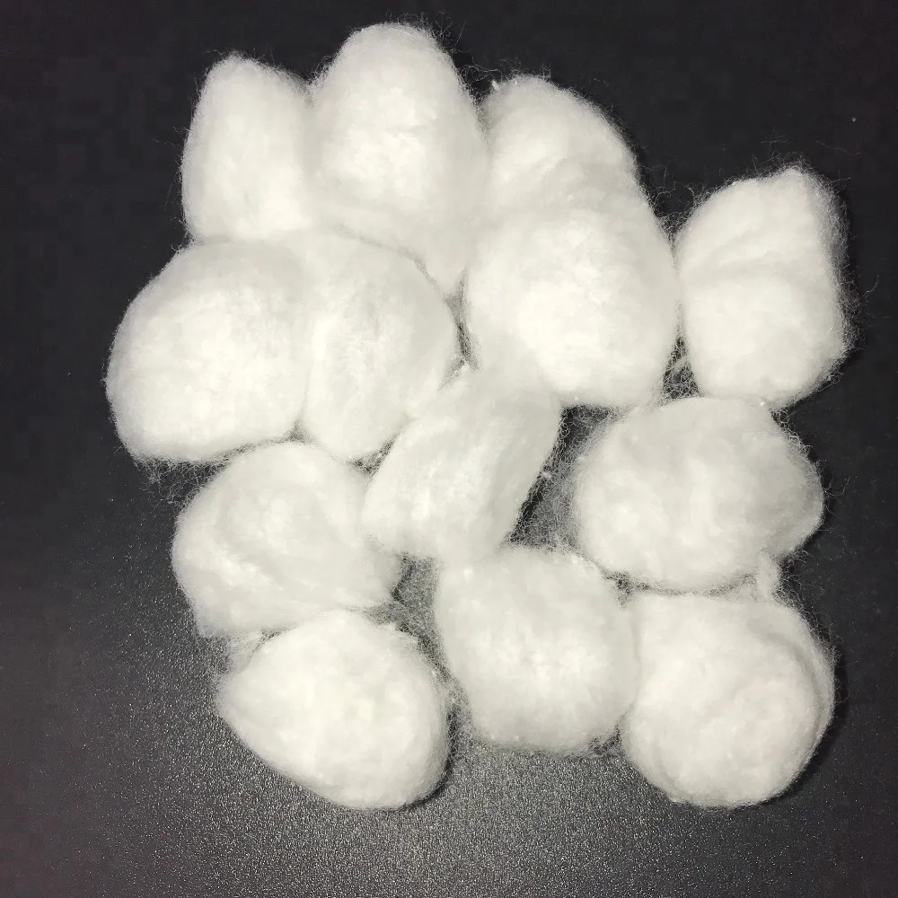50 pcs ISO quality  CE  standard body care Absorbent home use Sterile Cotton Ball