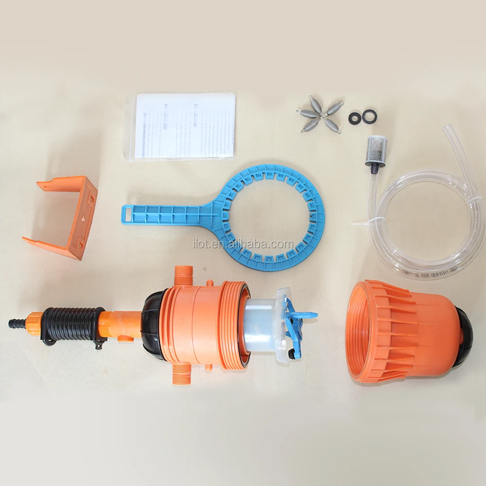 ILOT Water-driven Automatic Chemical Liquid Injector Dosing Pump for Fertilizer,livestock