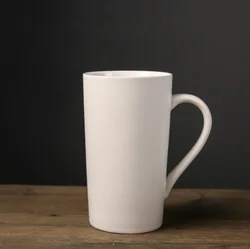 Wholesale Custom Logo Design Ceramic Coffee Mugs with Handle Bamboo Lid Drinks Cups gift box set