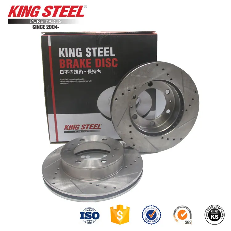 Kingsteel High Quality Auto Parts Front Car Brake Disc for Toyota Hilux 43512-0K060