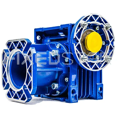 NMRV Aluminium Double Worm Gear Reducer with Motor nmrv 040 worm gearbox