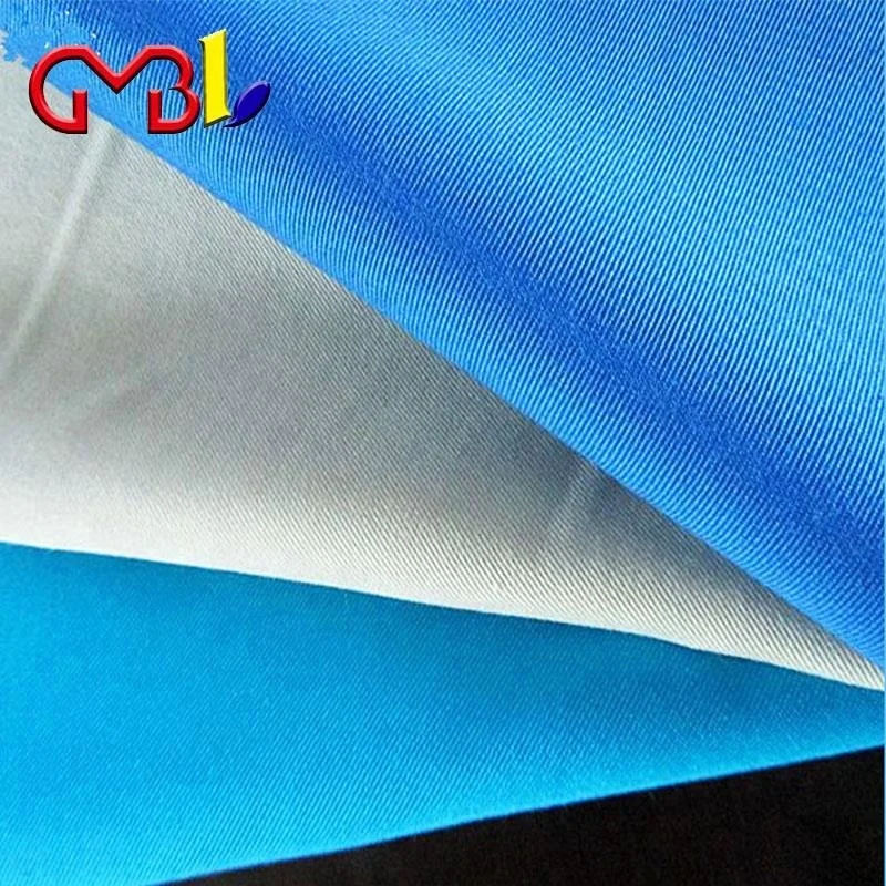 Customized  printing and dyeing 65*35  polyester and cotton workwear twill fabric