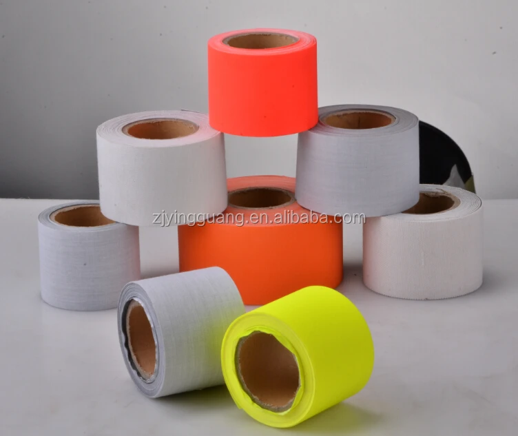 
High Visibility silver Reflective Clear T/C Material Fabric Tape 