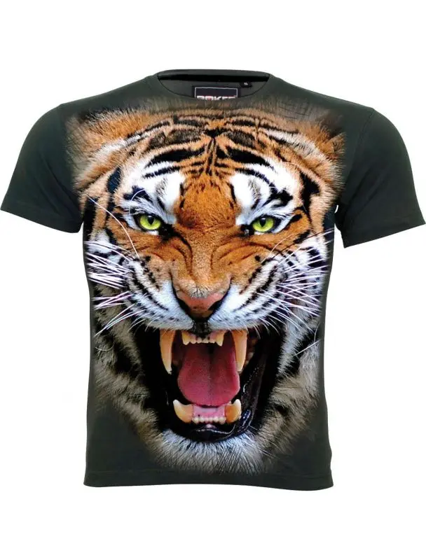 Модная дизайнерская мужская футболка с 3D-принтом