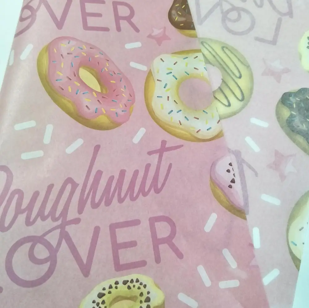 
Hot Sale 12 x 12 inch Food Grade Print Burger Packaging Paper Greaseproof Food Wrapping Paper 