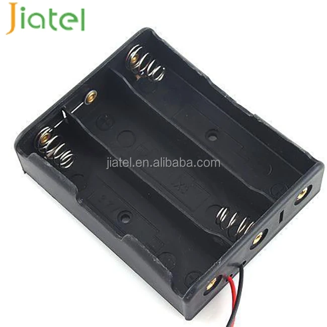 Battery Holder 2 AA 3 AA with wire leads