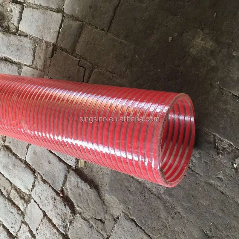 
PVC Suction Hose 8 Inch 10 Inch 12 Inch / Water Pumping Suction Hose 
