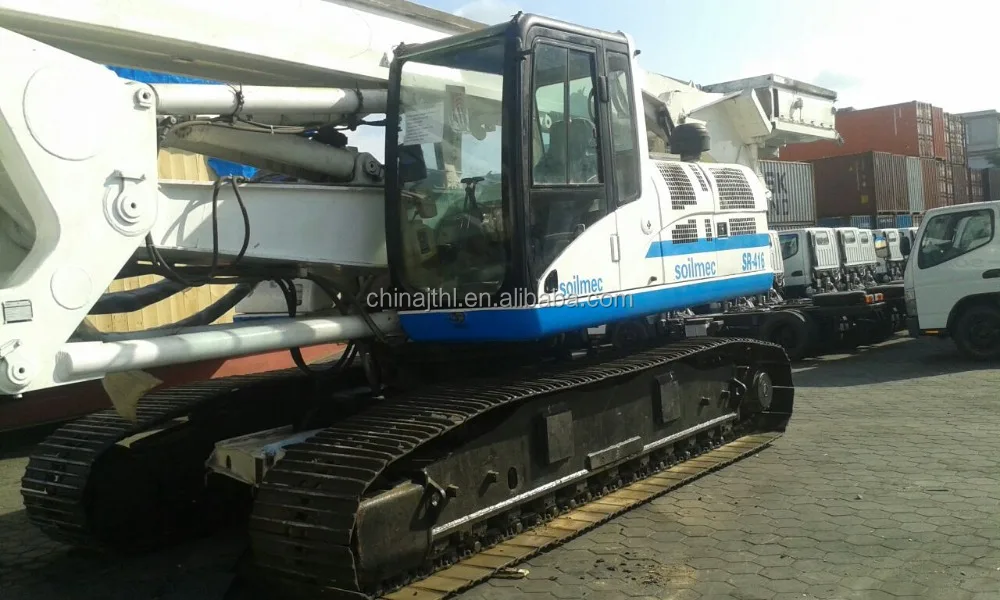 Used hydraulic drilling rig soilmec R416 rig