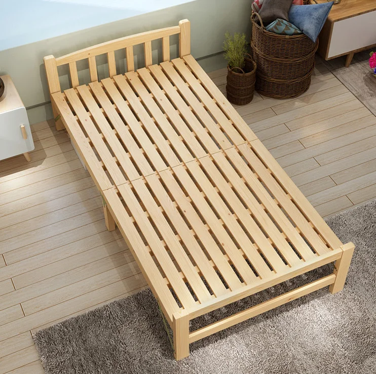 Fashion Best Selling Products High Quality New Design Bedroom Furniture Designs Double With Storage Folding Wooden Bed