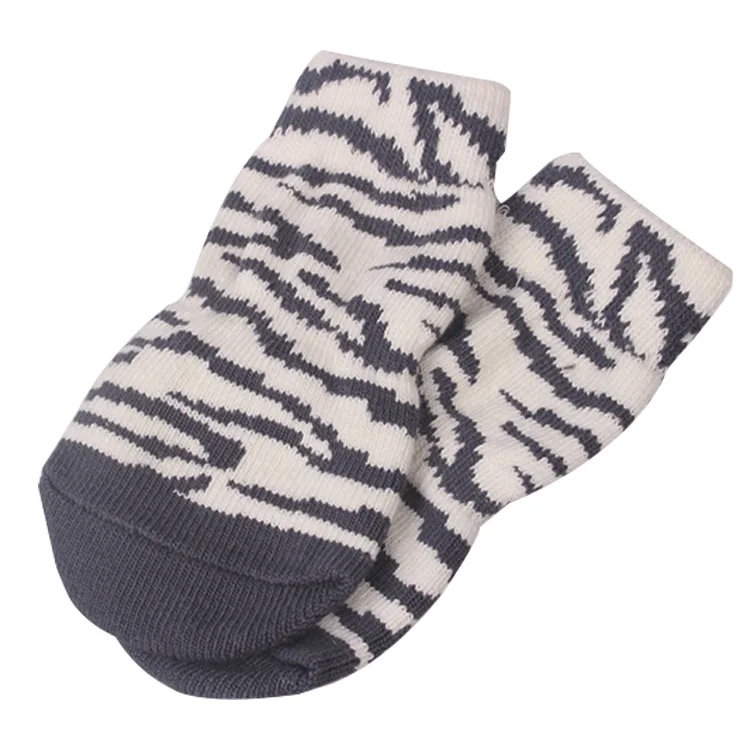 Non-slip Dog Socks with Dog Pattern Colorful