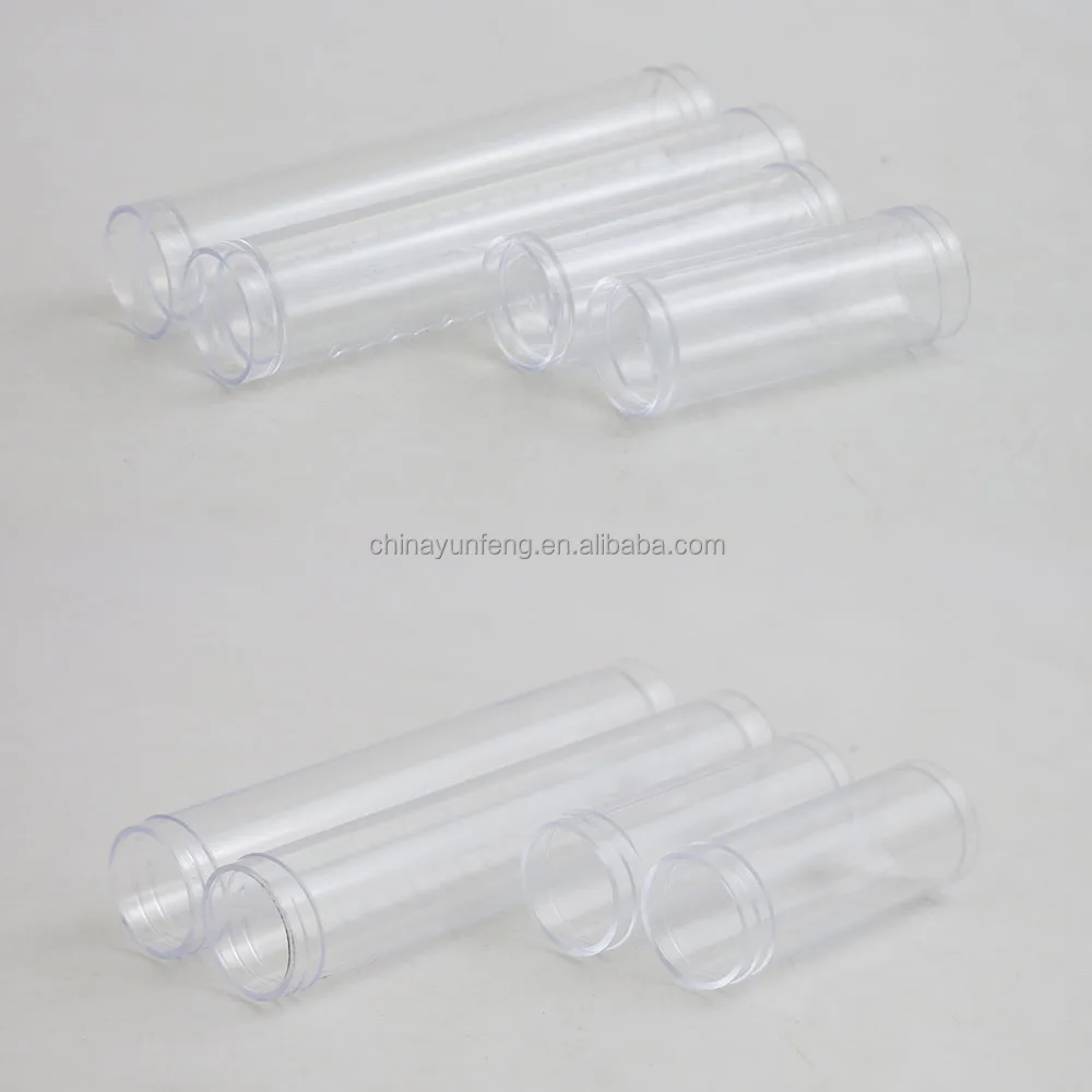 10ml,20ml Plastic Test Clear Tube With Screw Caps
