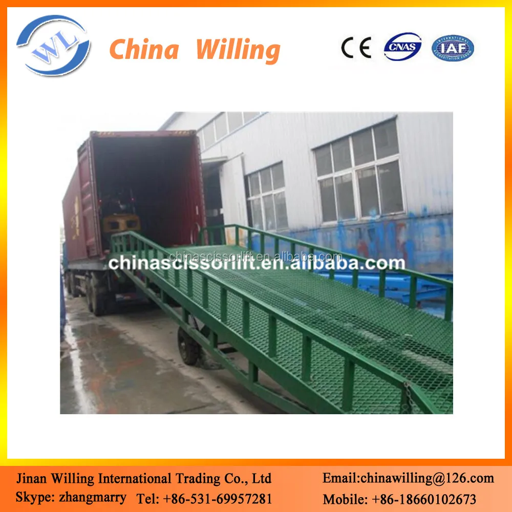 Движимое руководство склад, погрузочную платформу рампы двор СЕ