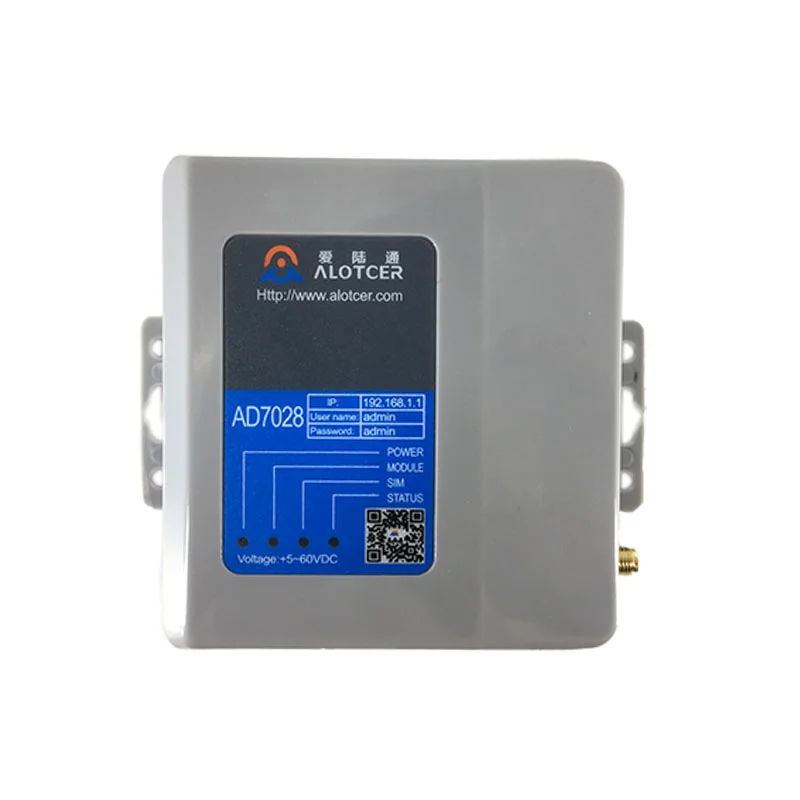 Simple rs232 to vpn wifi 4g lte modem dual sim