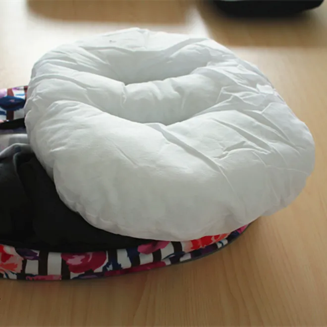 Removable laptop desk kids cotton bag table wooden lap trays pillow on the knee leg with handling