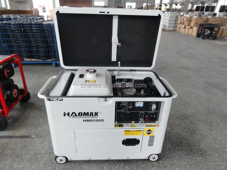5.0KW SILENT AIR COOLED DIESEL GENERATOR HM8500S