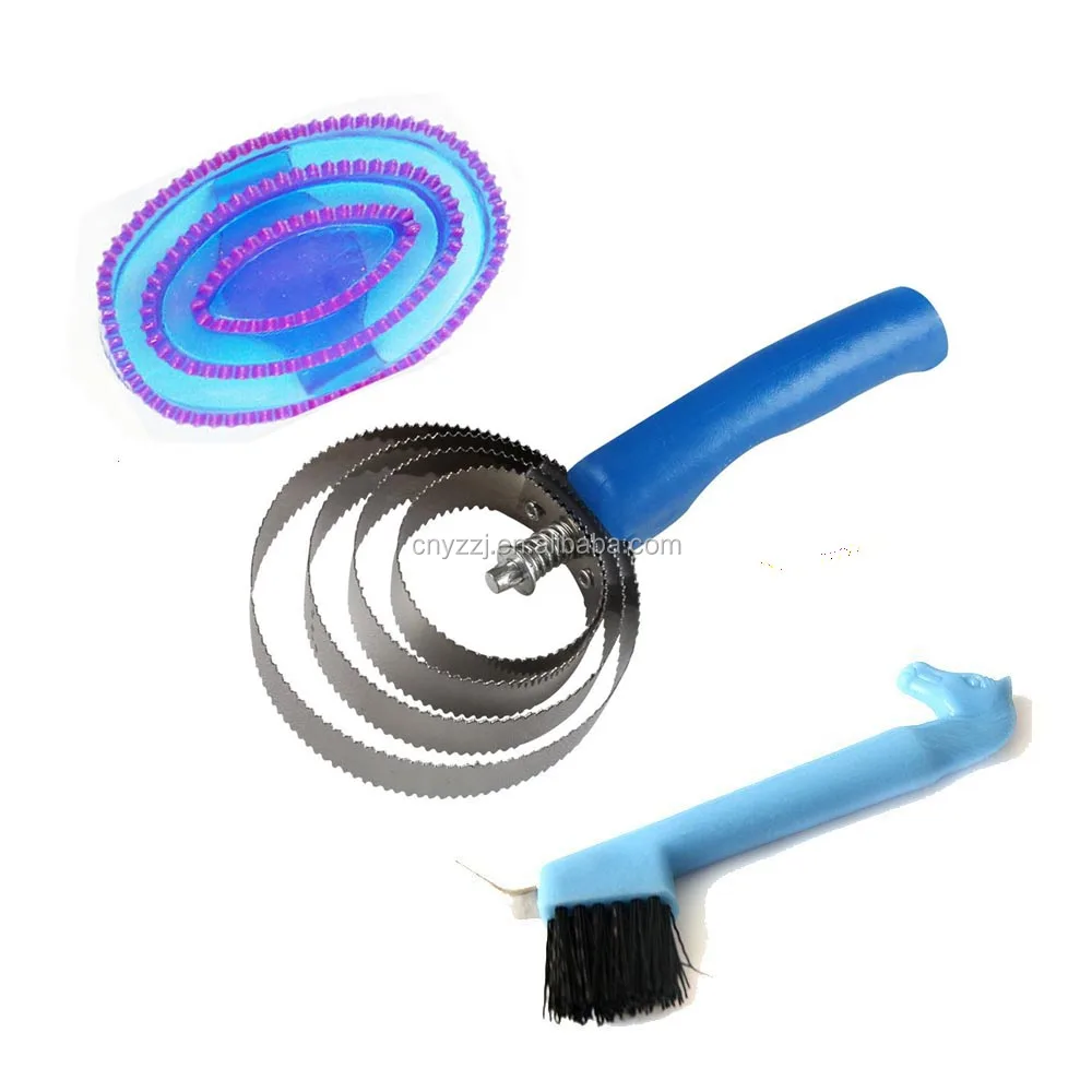 Wholesale Horse Grooming Cleaning Brushes Mitts Set with Bag