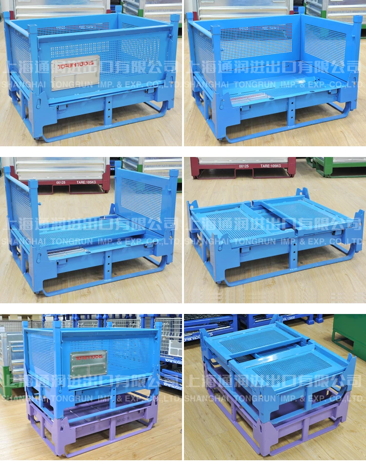 Складной Склад Torin 3760, металлический поддон для контейнеров из проволочной сетки