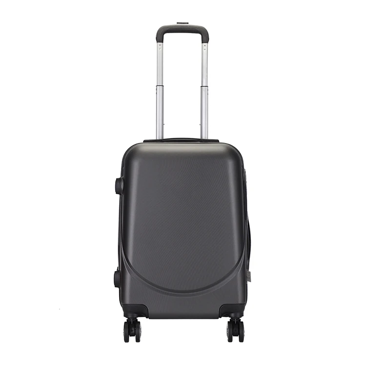 Zipper Abs Pc Cabin Trolley Suitcase Luggage