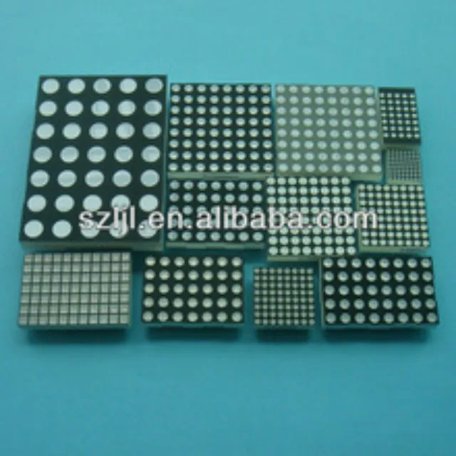 High Bright Blue Led Dot Matrix Display 5x7 5x8 8x8 11x7 Led Dot Matrix