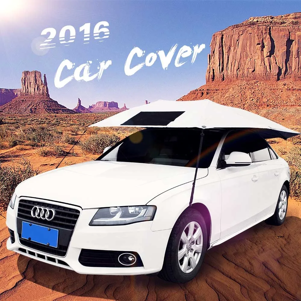 SUNCLOSE Professional Hand Covered Car Umbrella Anti-Sun Waterproof Cat Tent