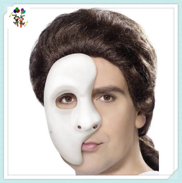 Adult Masquerade Dance Carnival Party Phantom Funny Half Face Masks HPC-1533