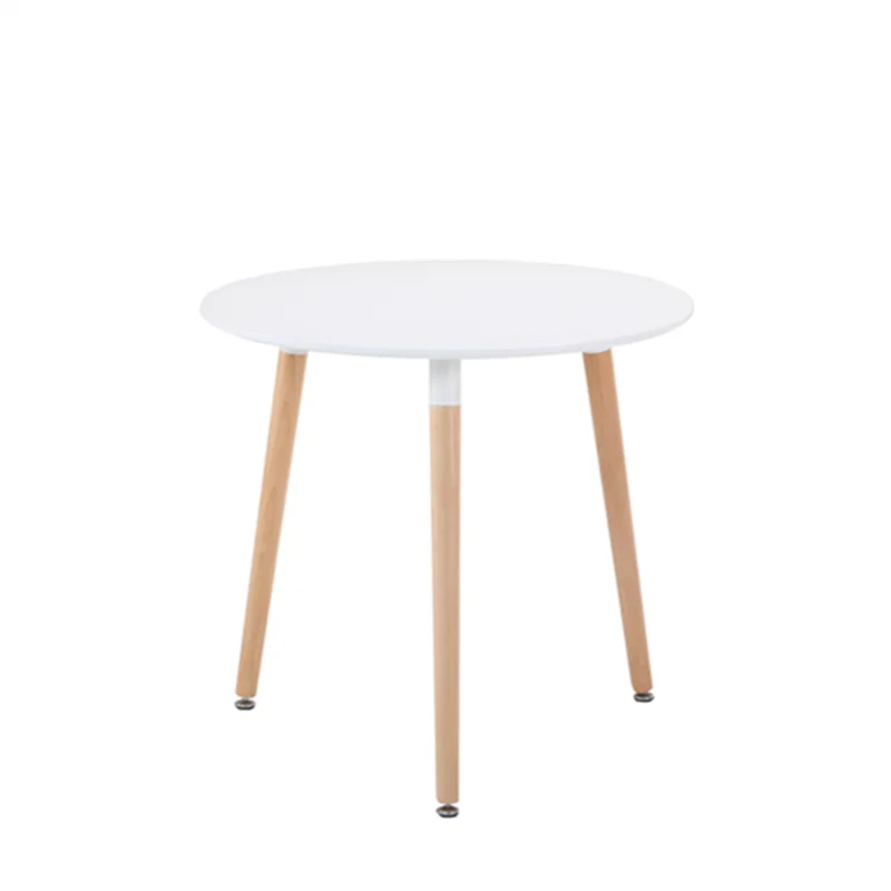 
High quality dining room furniture modern Design classic White Wooden round small dining tables 