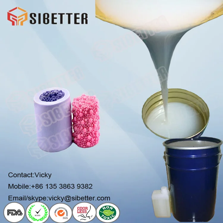 Condensation Cure Liquid RTV2 Silicone Rubber for Candle Mold Making