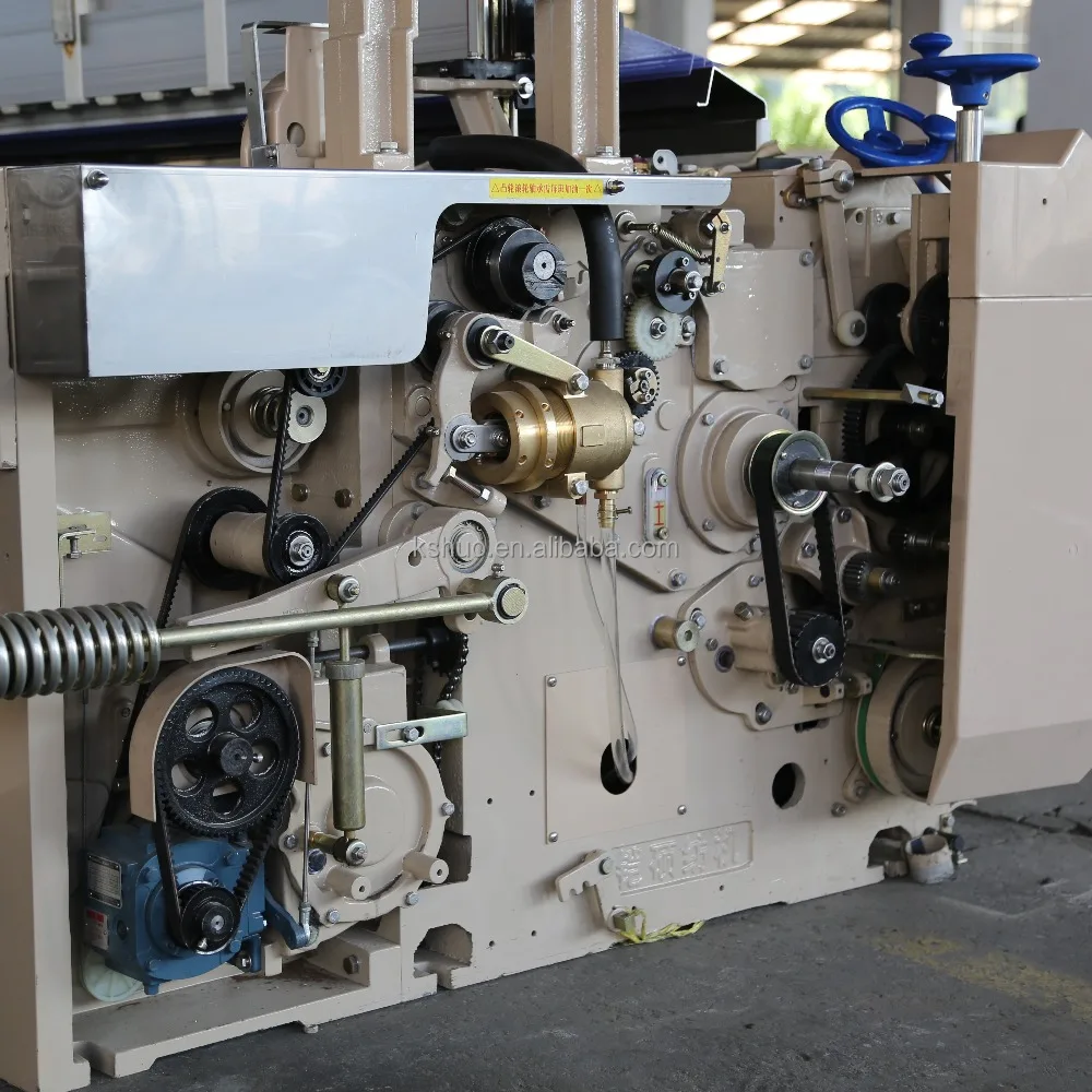 2021 KSHUO CHINA 871 MODEL HIGH SPEED WATER JET LOOM PRICE 190CM DOUBLE NOZZLES DOBBY SHEDDING ETU&ELO
