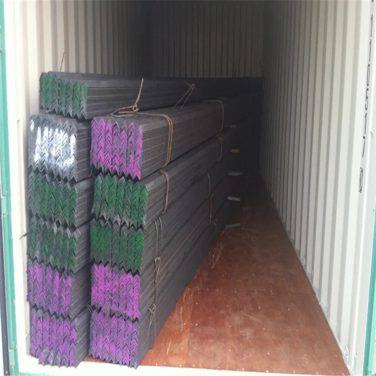 Q235B/SS400/A36/SS540 grade steel Galvanized cross arm / angle iron Angle