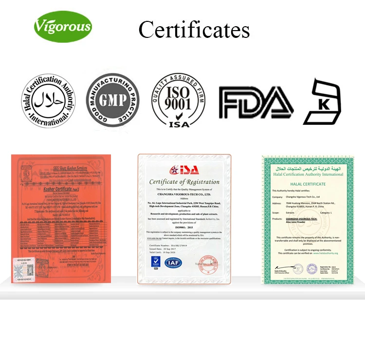 Low PAHs pure naturalorganic ginger root extract