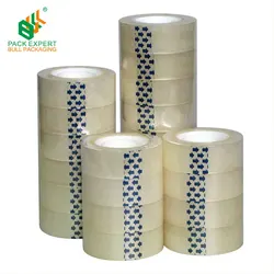 Clear BOPP Stationery Tape Small Adhesive Packing Transparent Tape For Students and Kids