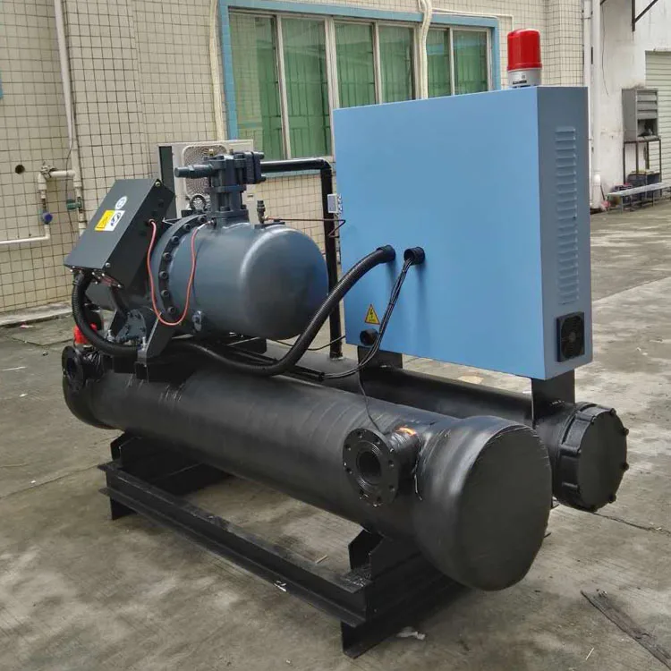 industrial chiller plant water cooled screw compressor chiller price