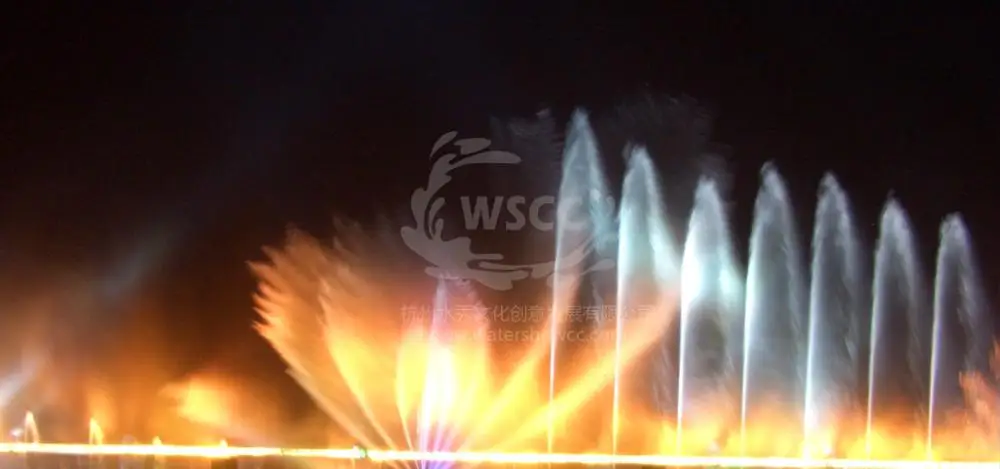 Multimedia Water Show in Tai Zhou,Jiang Su Province,China