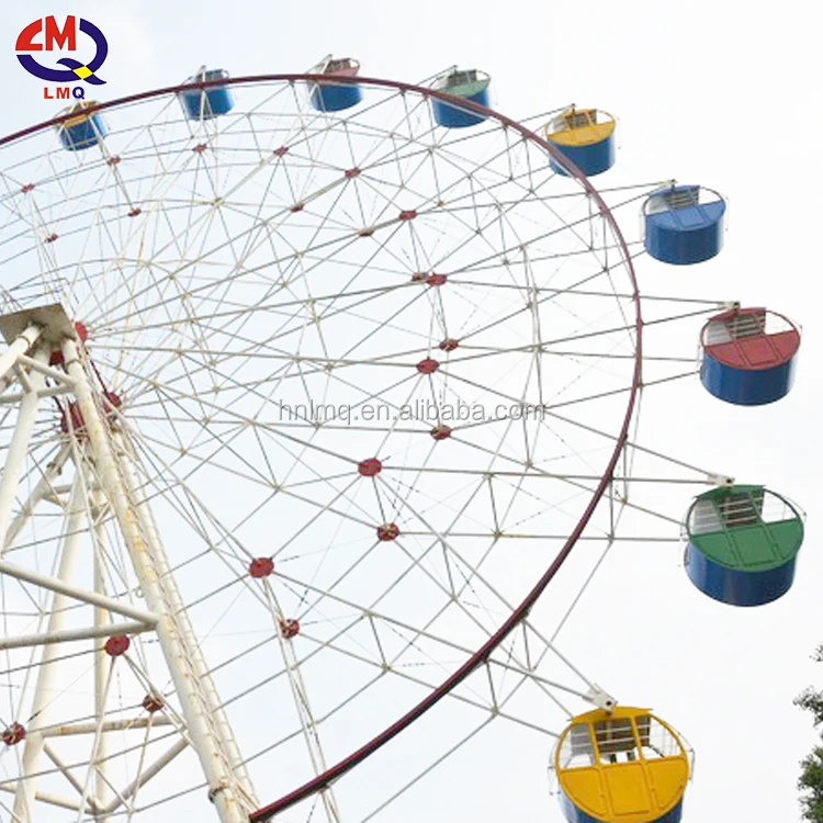 amusement rides 50m air conditioner cabin London eye giant ferris wheel in stock