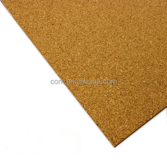 Natural Cork Sheet Cork Roll Flooring Underlayment