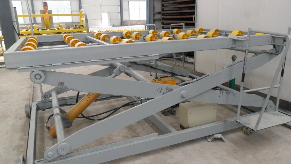 Shandong Hongfa quartz slab turnover equipment for artificial quartz stone production line