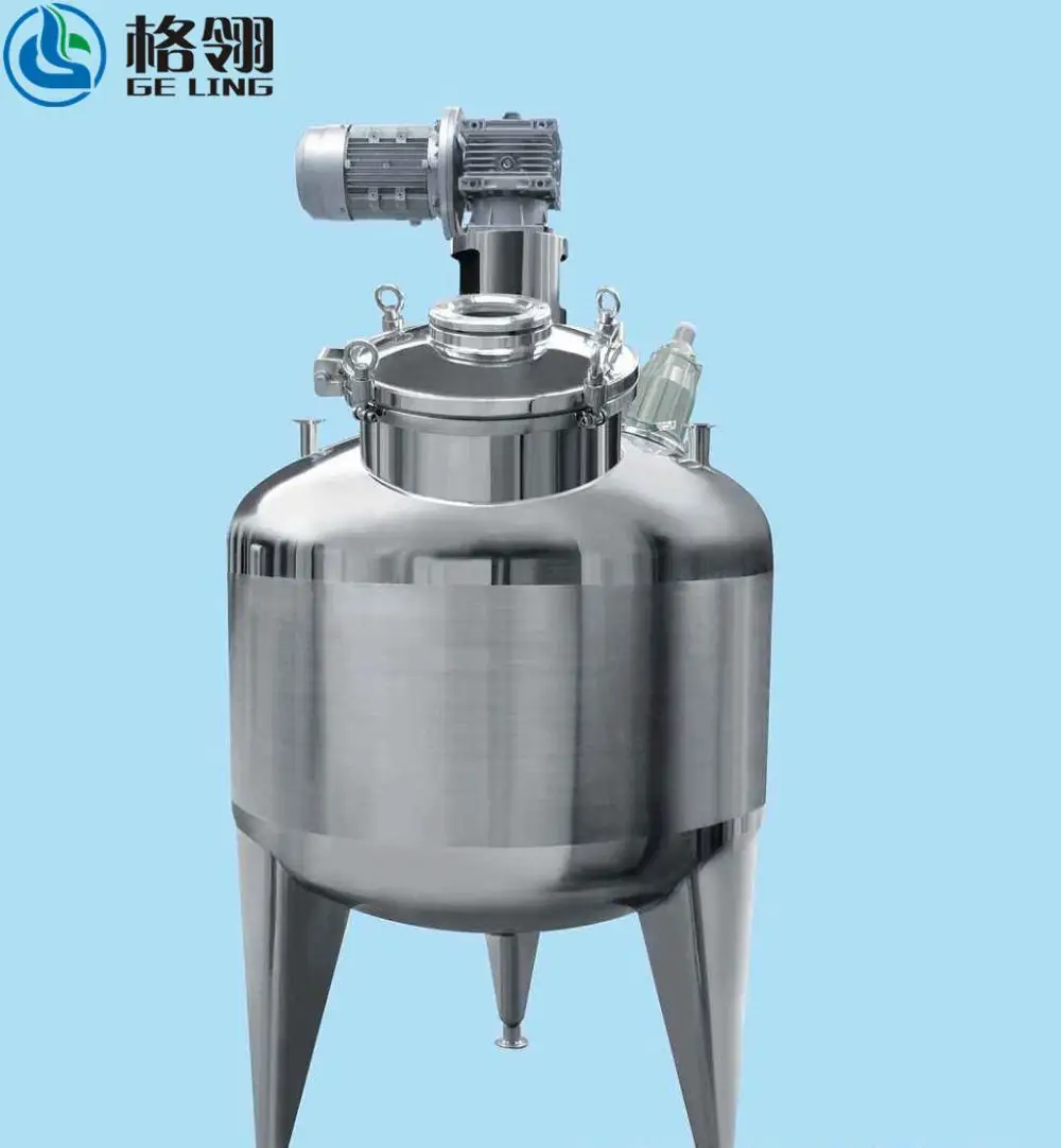 chemical machine equipment, liquid detergent making machine, toothpaste mixing tank