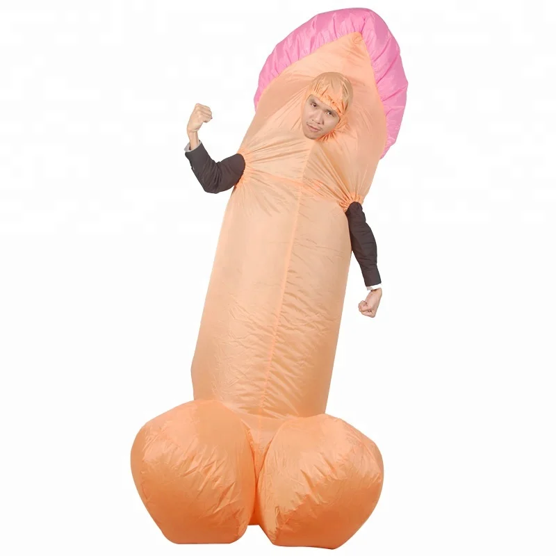 giant sexy inflatable penis costume Inflatable party dress halloween willy costume