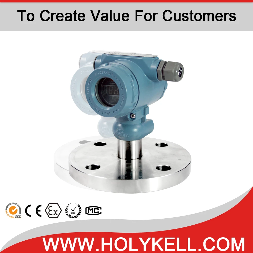 LED display damper level sensor type