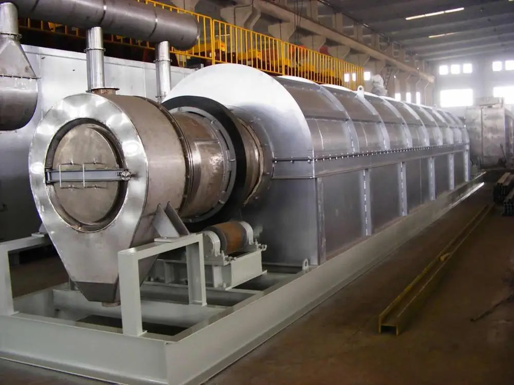 Высокотемпературная сушилка для печи с вращением на 600 градусов для сушки химического порошка в нефтеперерабатывающей промышленности