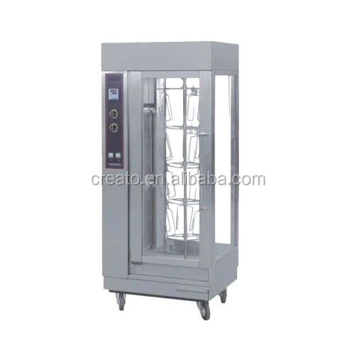 Газовая печь для выпечки курицы/утки из нержавеющей стали