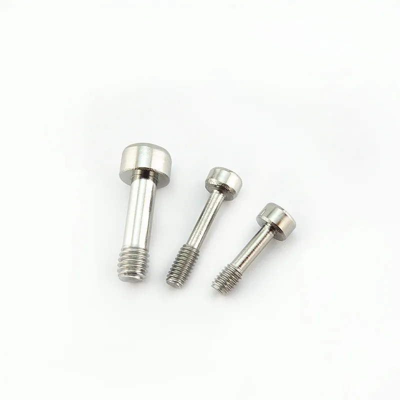 Socket stainless steel waisted shank screw captive screw