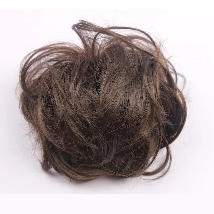 
Natural hair accessories hair piece fake chignon 